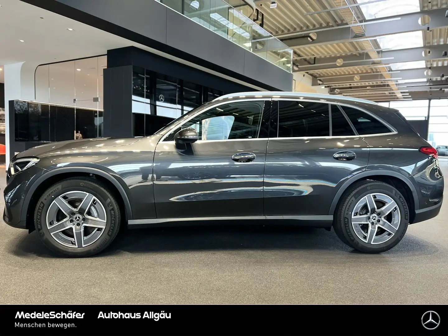 Mercedes-Benz GLC 450 GLC 450 d 4M AMG LEDER Pano AHK Distronic Memory Gris - 2