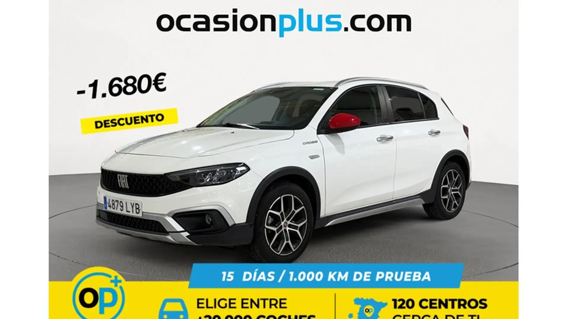 Fiat Tipo 1.5 Hybrid Red DCT Blanc - 1