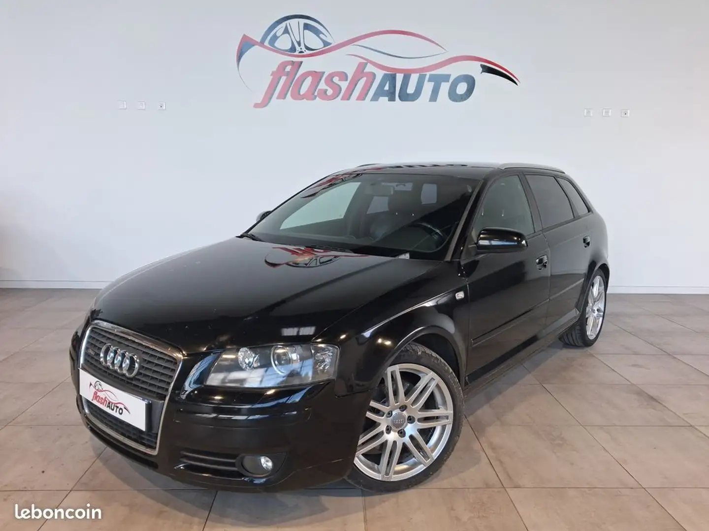 Audi A3 SERIE 2 2.0 TDi S-TRONIC 170cv S-LINE-BVA-2008 Nero - 1