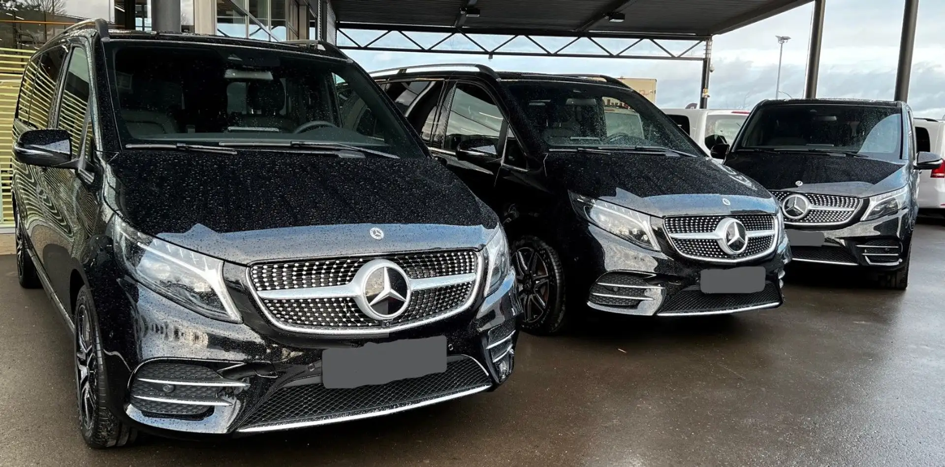 Mercedes-Benz V 300 EXTRA-LANG 4MATIC AIR-MATIC / 4X IN STOCK Schwarz - 1