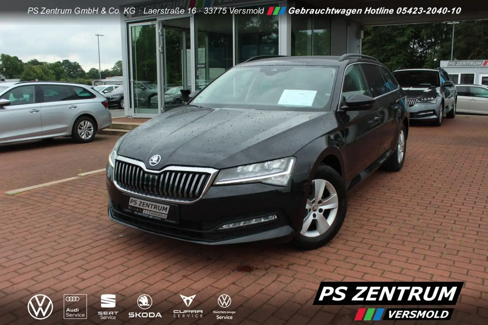 Skoda Superb Combi 1.5 TSI DSG ACT Ambition AHK ACC NAVI Schwarz - 1