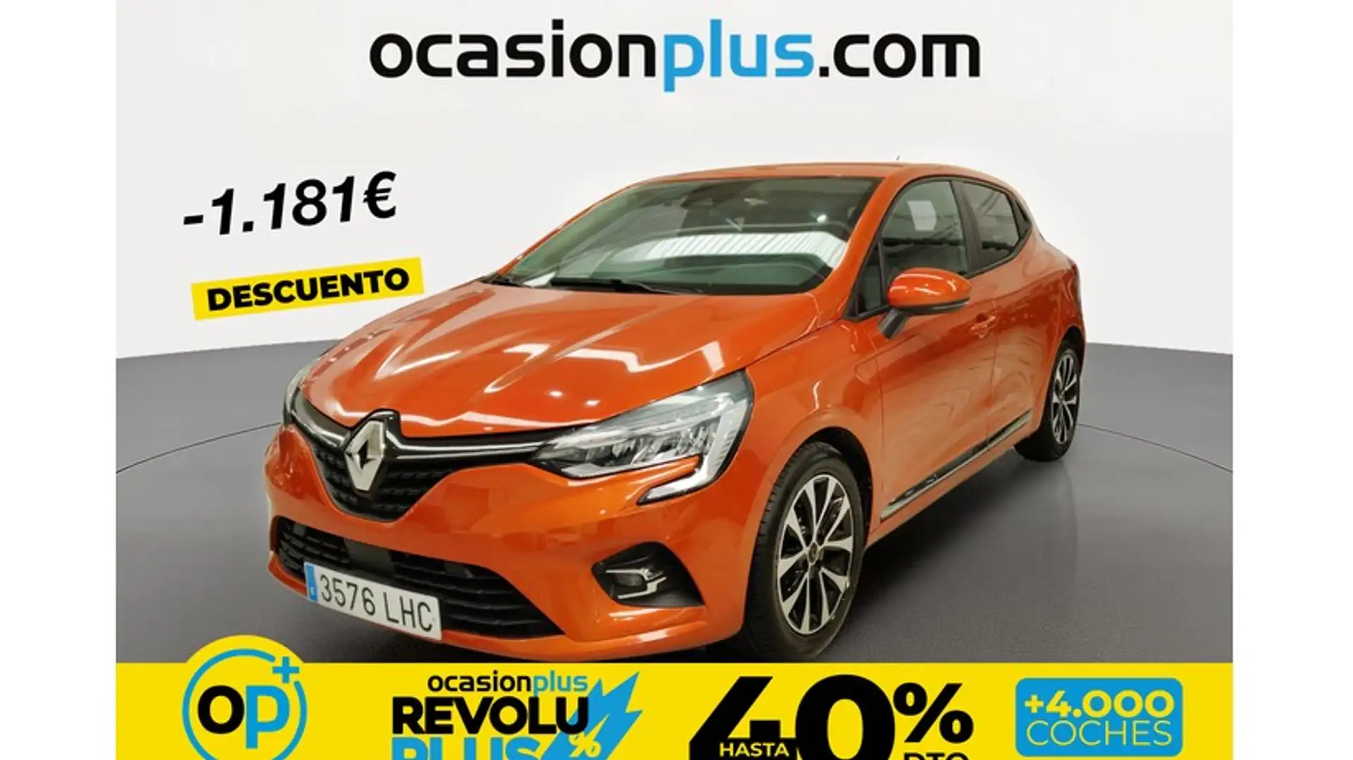 Renault Clio Sce Intens 53kW Orange - 1