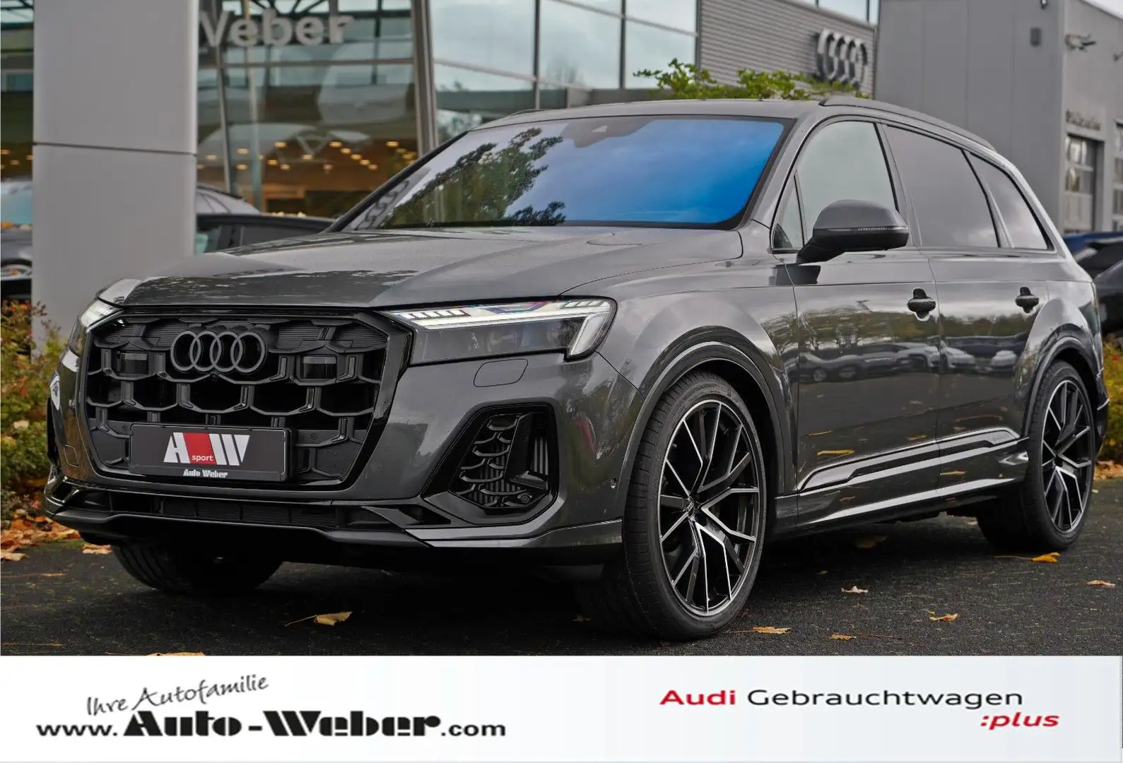 Audi SQ7 TFSI PANO HD-MATRIX OLED AHK MASSAGE STD.HZG Серый - 1