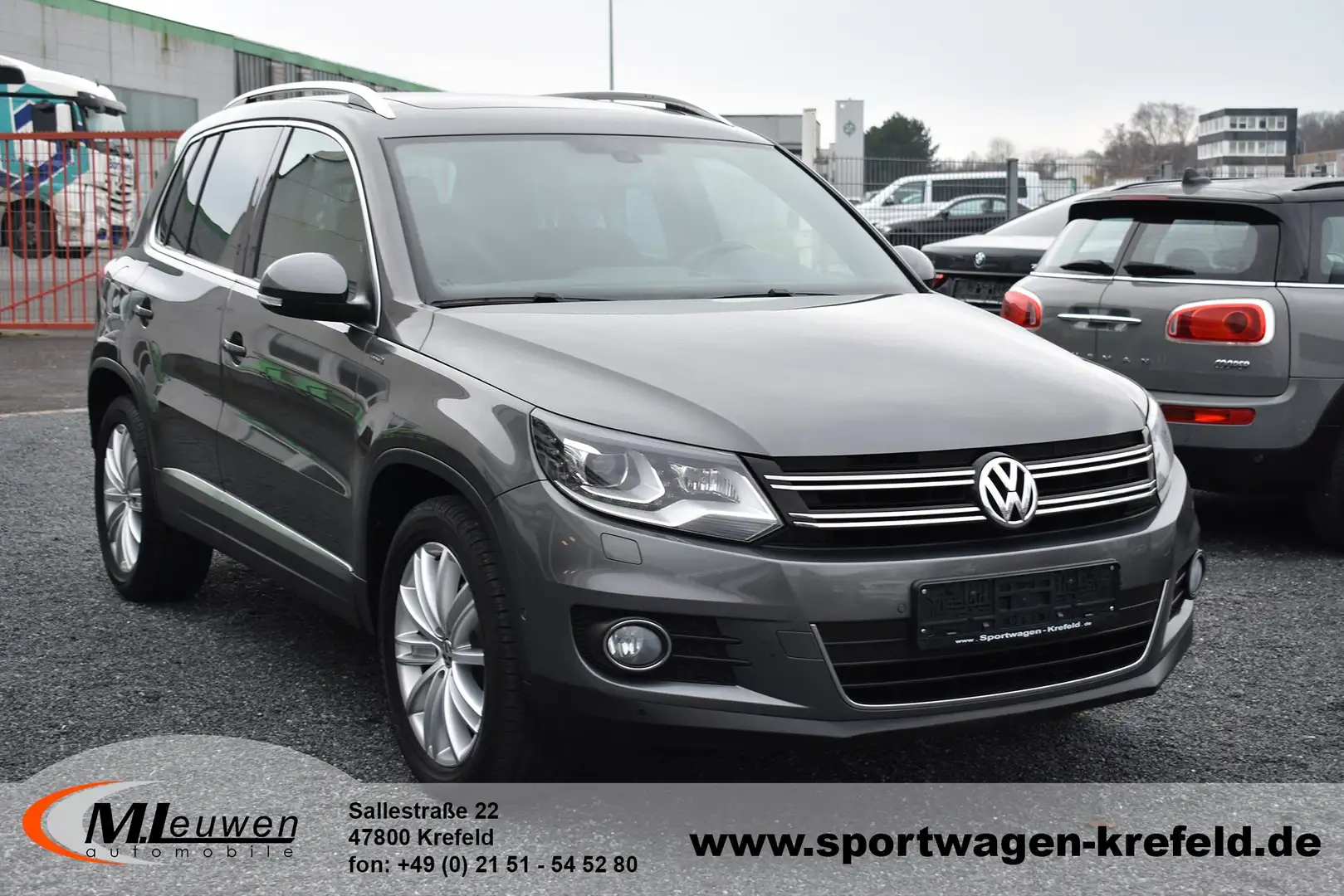 Volkswagen Tiguan 1.4 TSI Lounge Sport *PANO*NAVI*18"ALU*PDC*CAM*AHK Grijs - 2