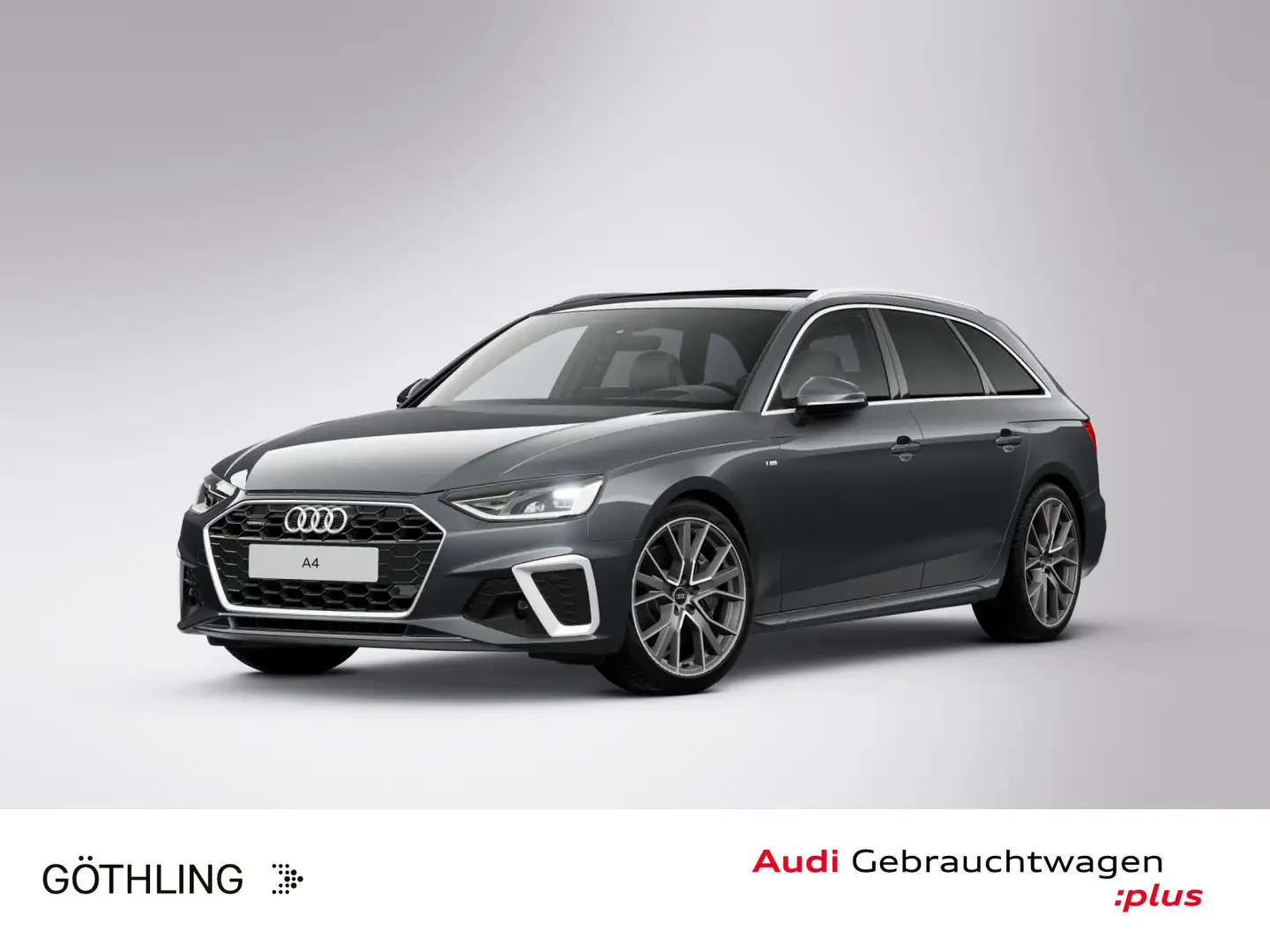 Audi A4 45 TFSI qu 2x S line S tro*HUD*Pano*Sta Grau - 1