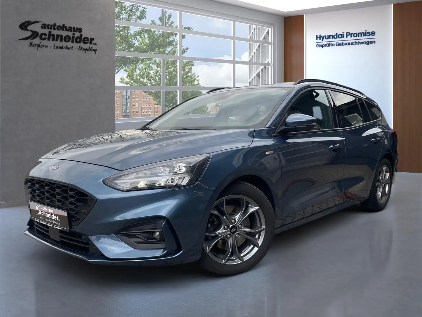 Ford Focus Turnier 1.0 EcoBoost ST-Line NAVI/HuD/LED/SHZ/KAME Blu/Azzurro - 2