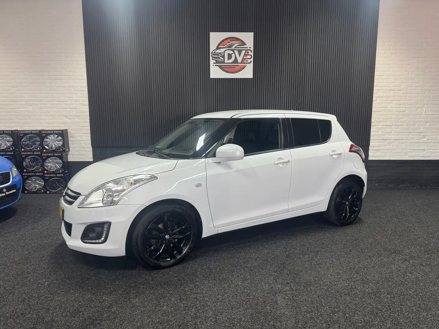 Suzuki Swift 1.2 Extra, CRUISE, CLIMAT, LMV, HALF LEER, STL VER Blanc - 1