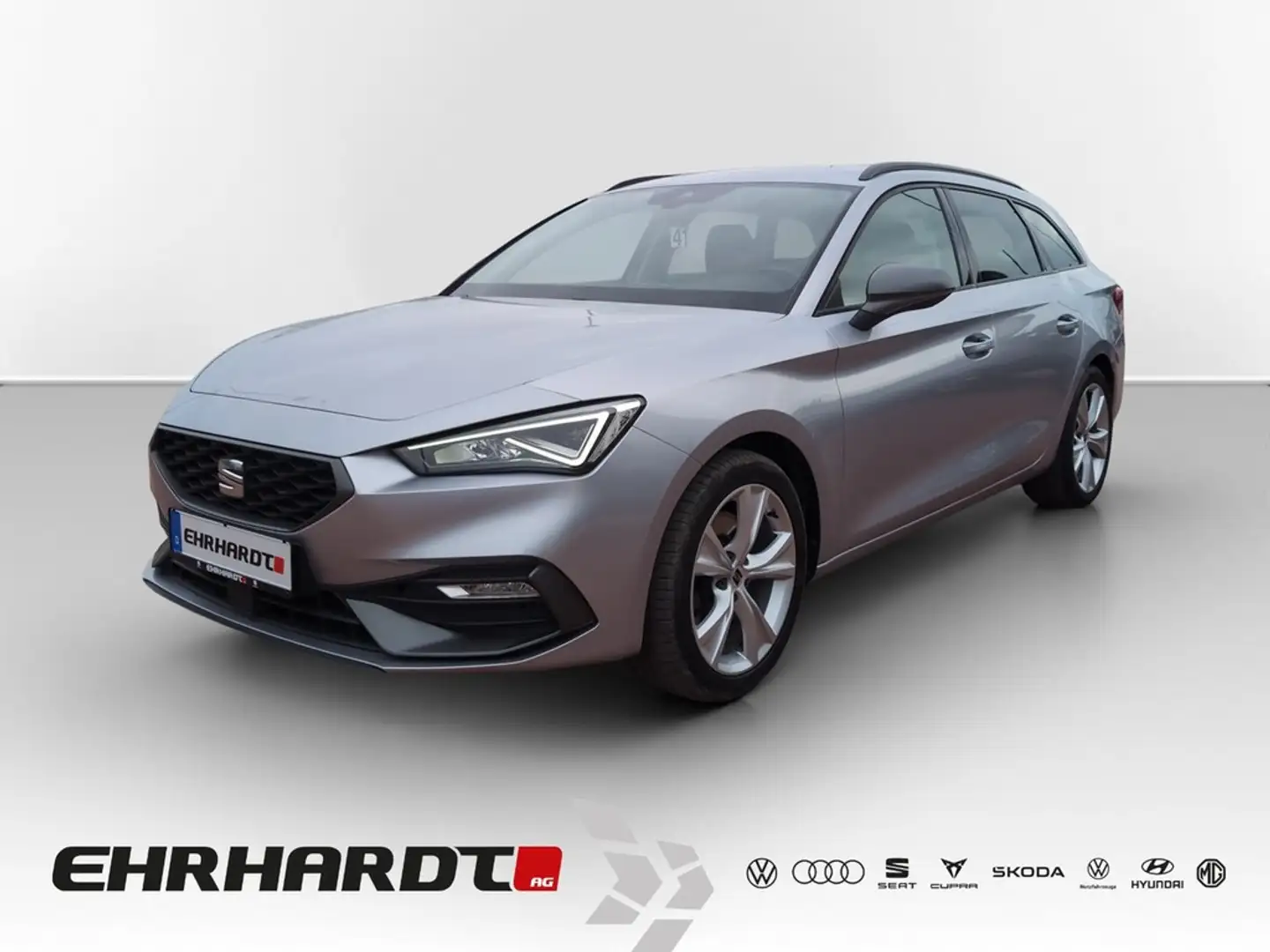 SEAT Leon Sportstourer 2.0 TDI DSG FR STHZG*VIRTUAL*LED*A... Silber - 1