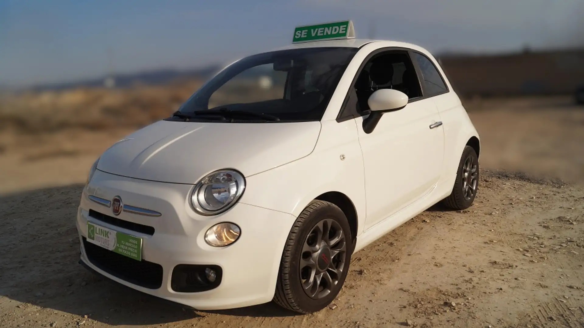 Fiat 500 1.2 S Wit - 1