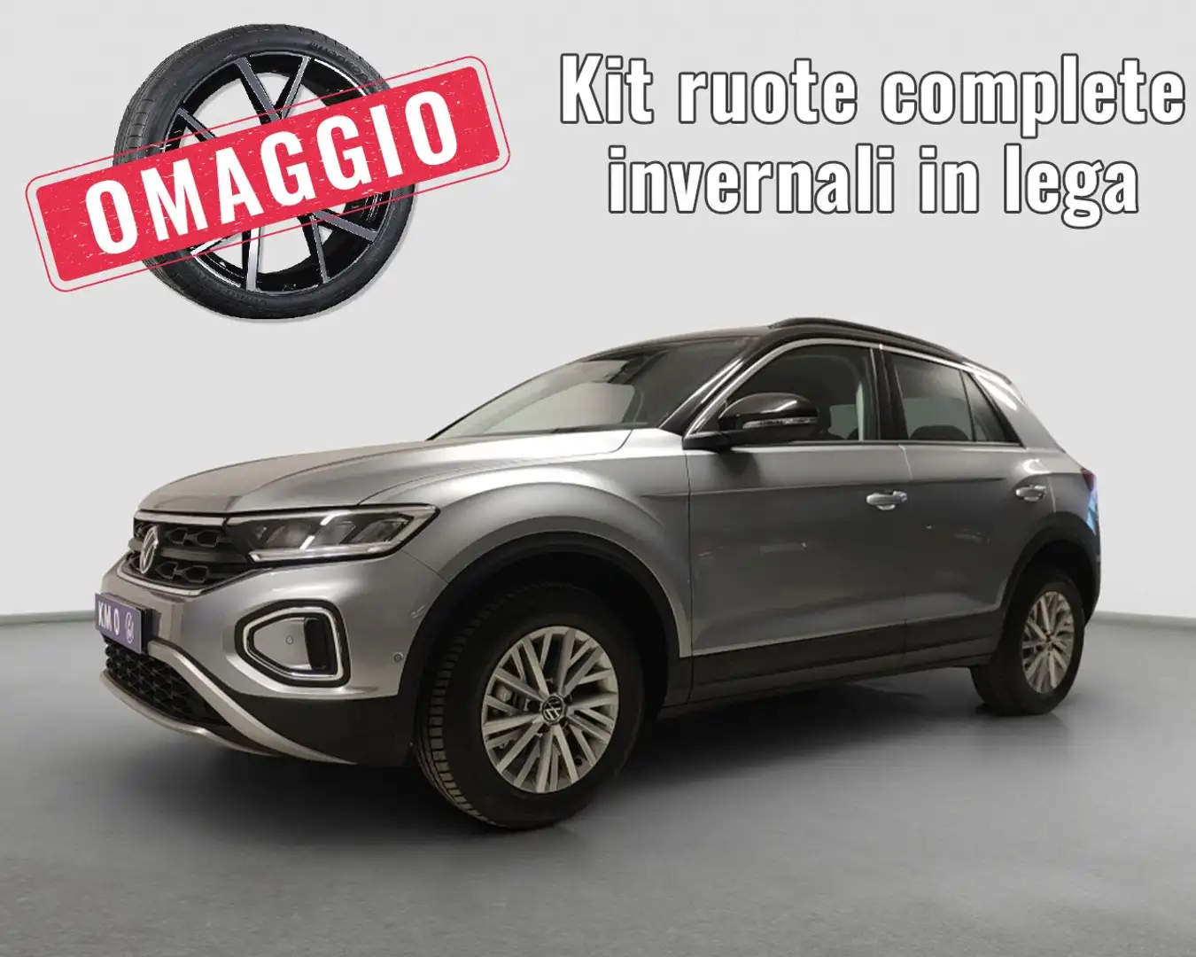 Volkswagen T-Roc 2.0 TDI SCR LIFE 115 CV MY 24 Plateado - 1