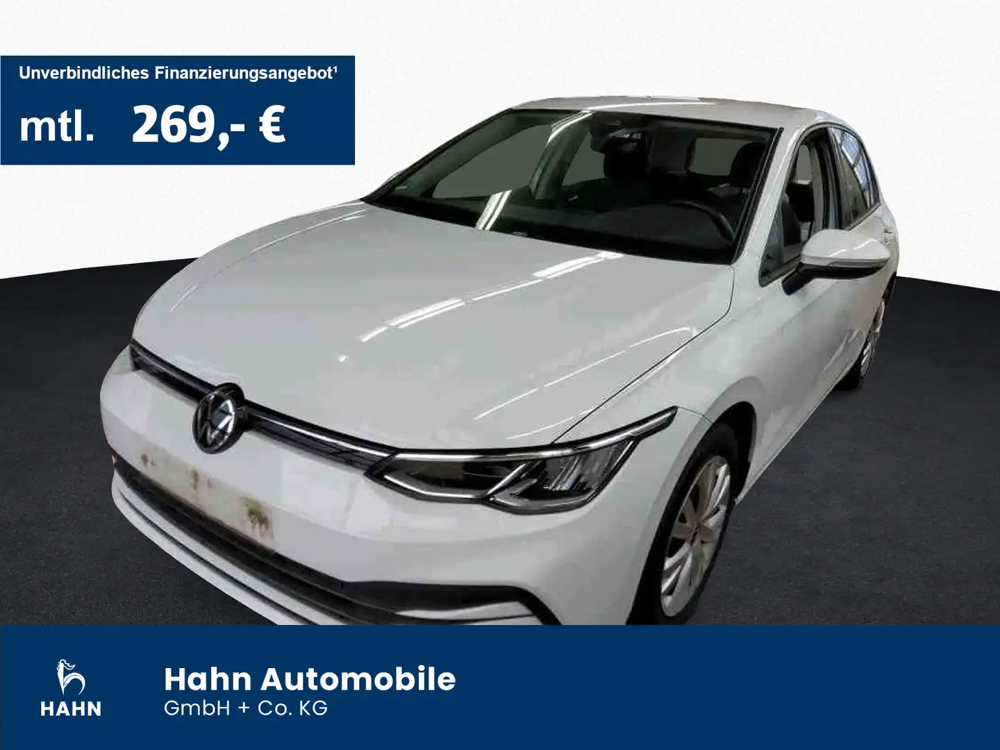 Volkswagen Golf VIII 2,0TDI Life NAV LED ACC SITZH PARK APP Weiß - 1