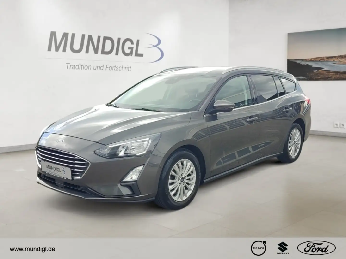 Ford Focus Turnier Titanium 1.0 EcoBoost Mild-Hybrid EU6d Nav Gris - 1