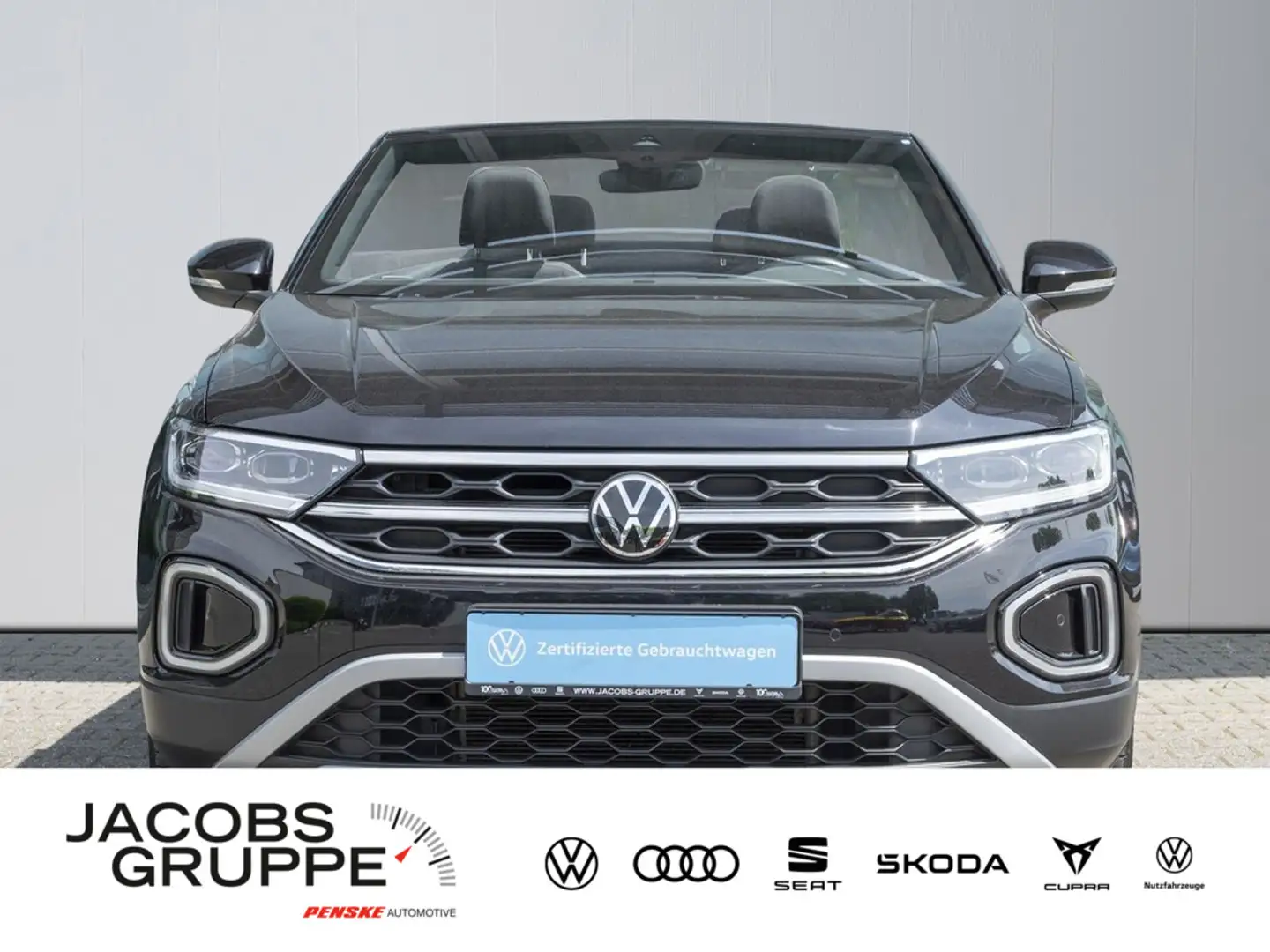 Volkswagen T-Roc Cabriolet 1.5 TSI Style ACC,SHZ,AHK,RFK Noir - 2