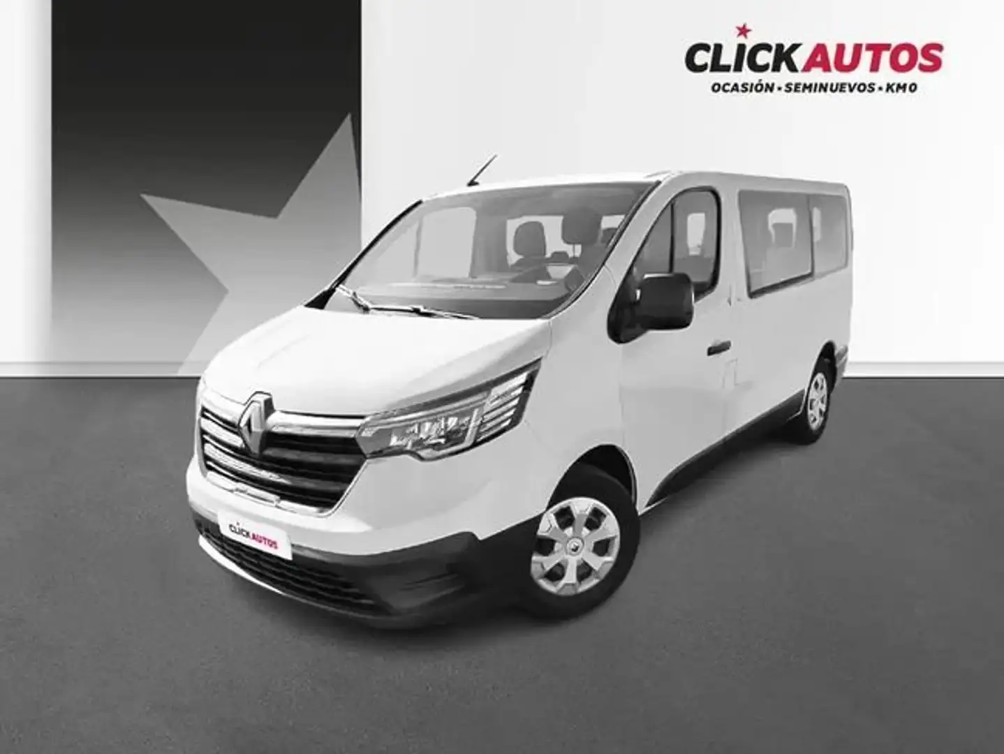 Renault Trafic 2.0 DCI 150CV Combi Authentic Energy Blue 9Plazas Blanco - 1
