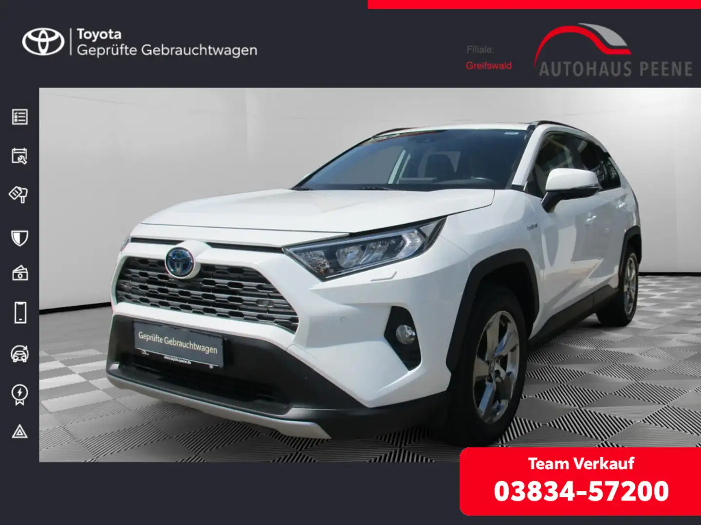 Toyota RAV 4 Blanco - 1