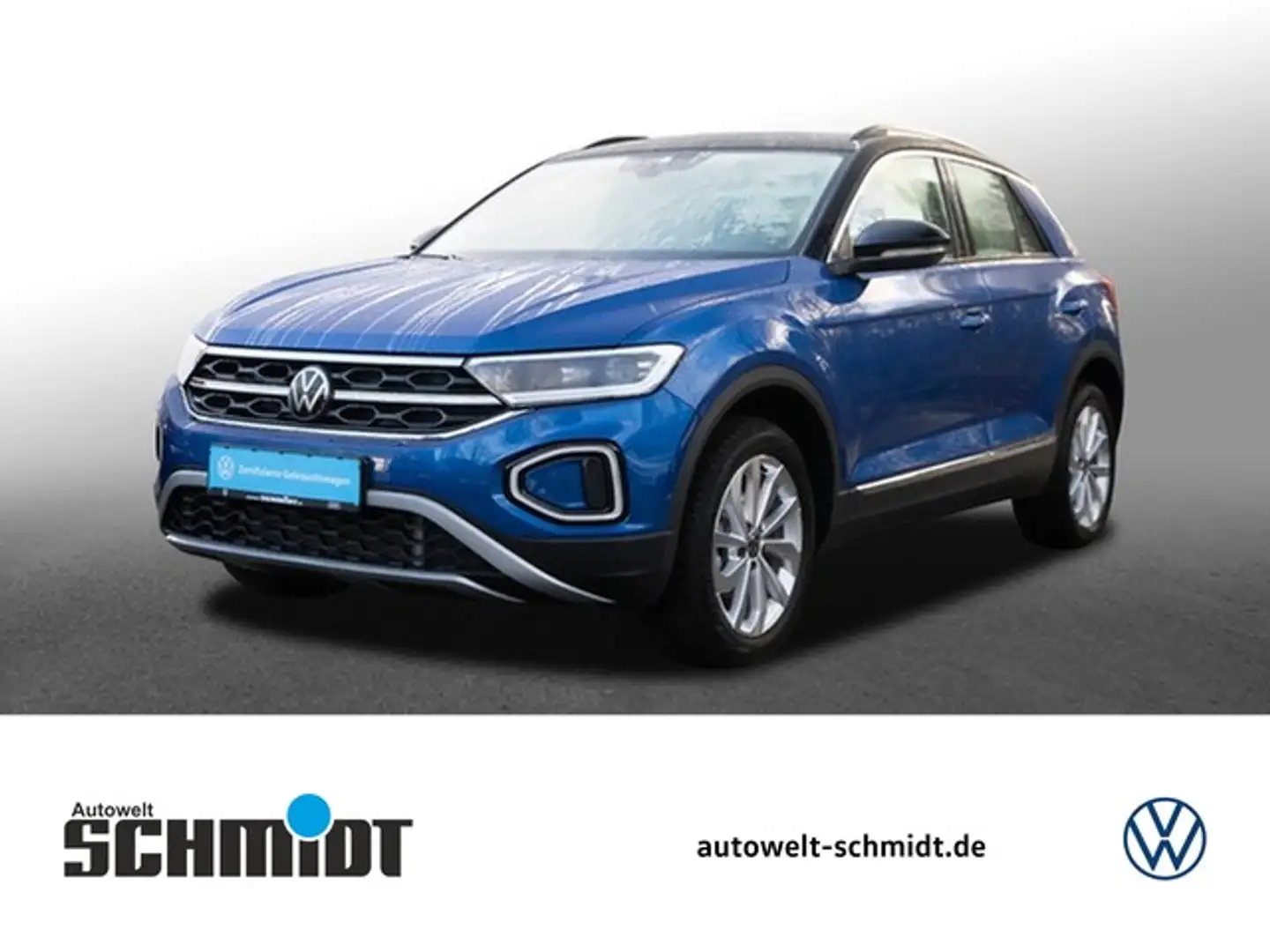 Volkswagen T-Roc 1.5 TSI Style ACC LED NAVI R.KAMERA E.HECK KEY Blau - 1