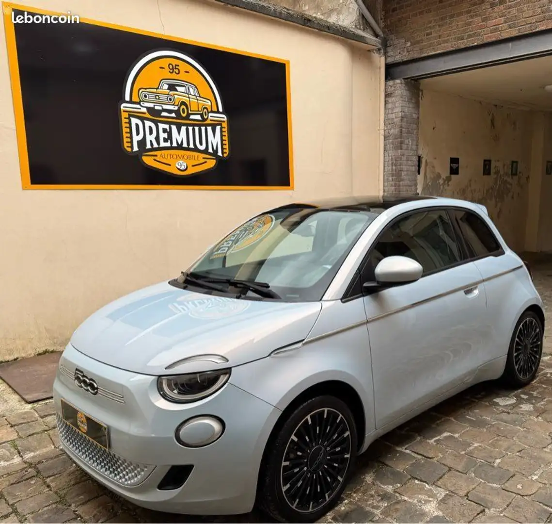 Fiat 500 500e 118cv Electro 3+1 charge Rapid 17990 ttc y’a  Bleu - 1