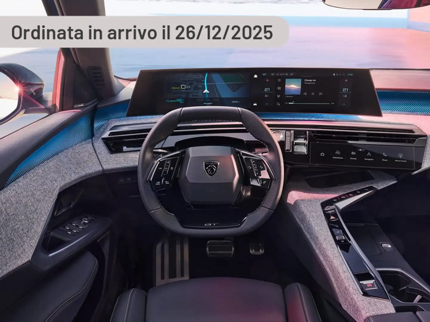Peugeot 3008 motore elettrico (98kWh) Long Range 230 CV Allure Argento - 1