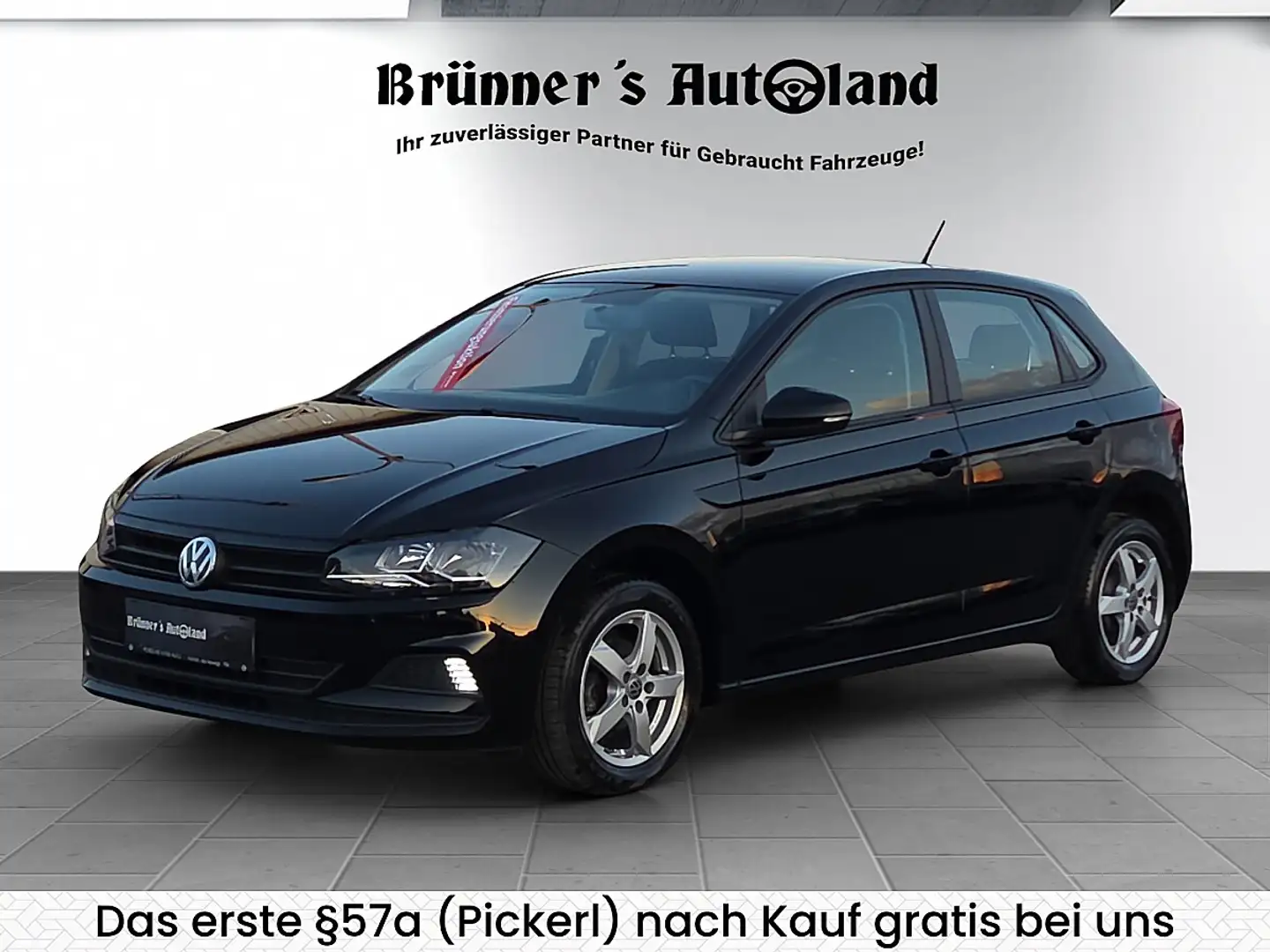 Volkswagen Polo 1,0 Austria Schwarz - 1