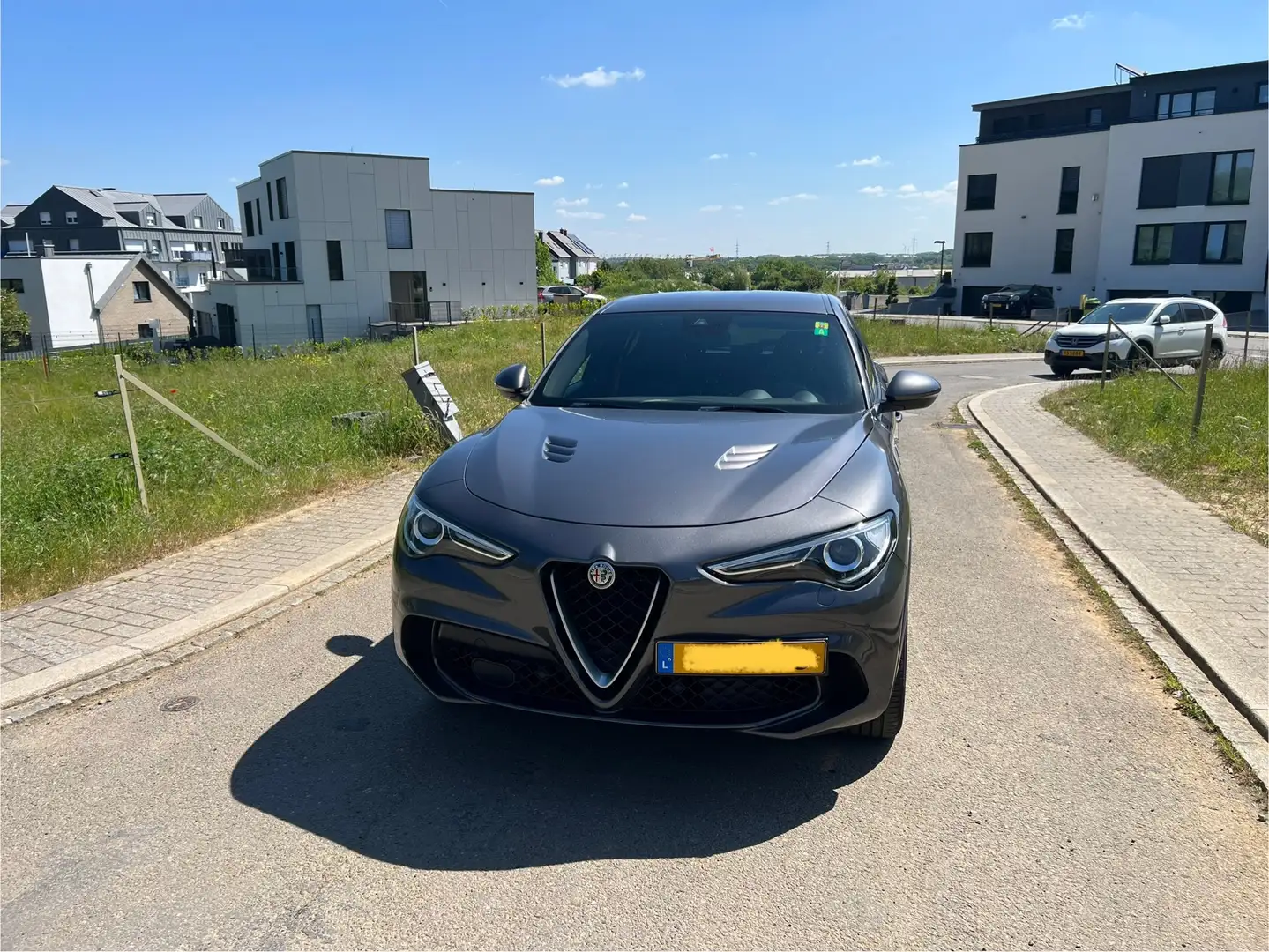 Alfa Romeo Stelvio Stelvio V6 2.9 Bi-Turbo AT8-Q4 Quadrifoglio Gris - 1