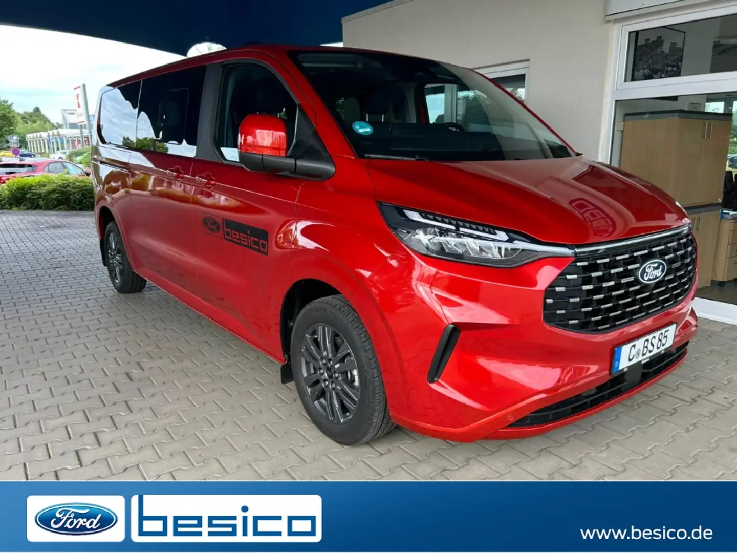 Ford Tourneo Custom Titanium 320L2 AWD+PanoDach+NAV+ Rot - 1