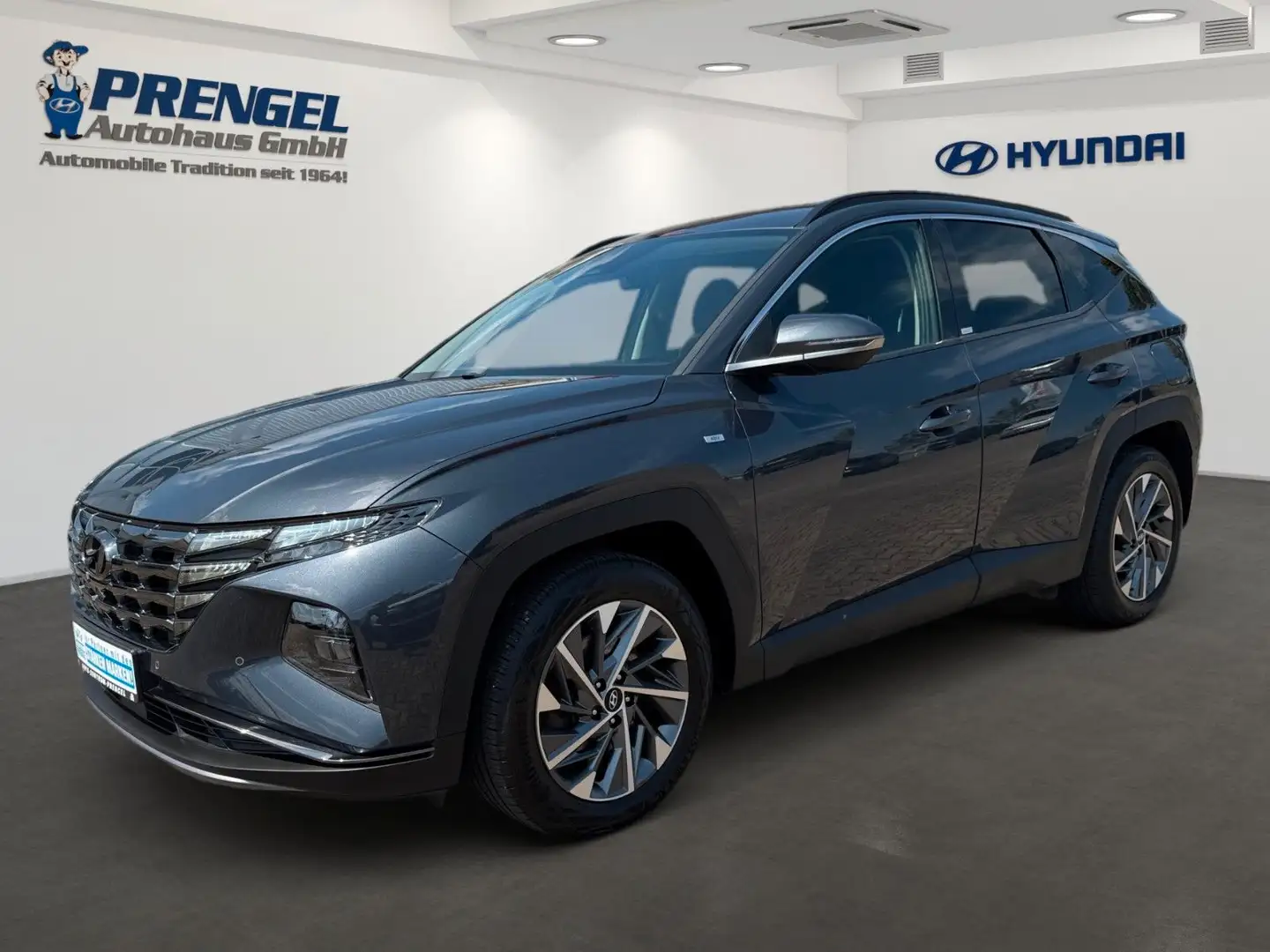Hyundai TUCSON 1.6D 48V Trend NAVI DAB KRELL Grijs - 1