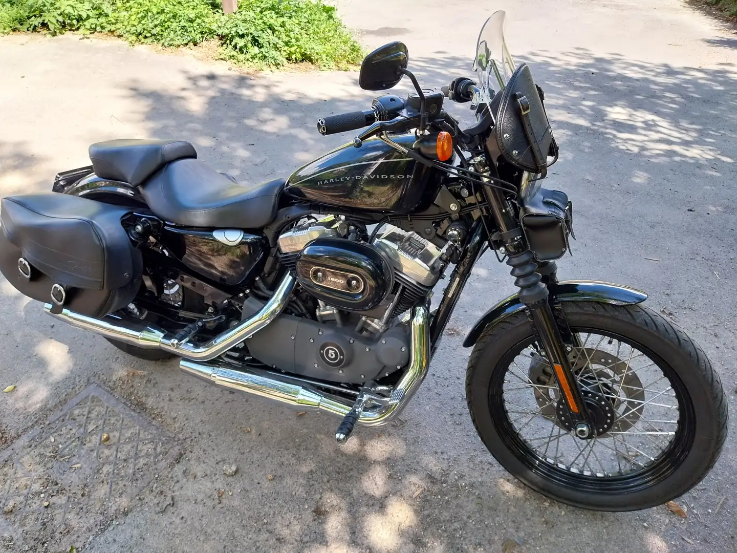 Harley-Davidson Sportster 1200 XL 1200N NIGHTSTER "07-10" Nero - 2