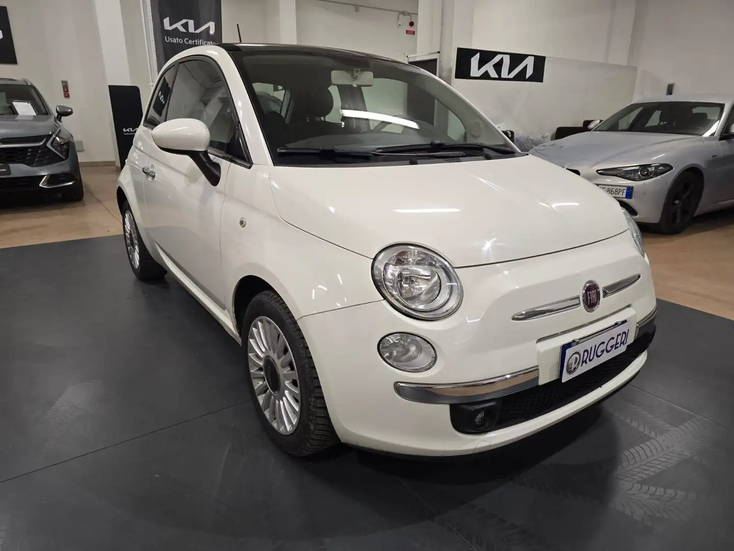 Fiat 500 500 1.2 Lounge Bianco - 2