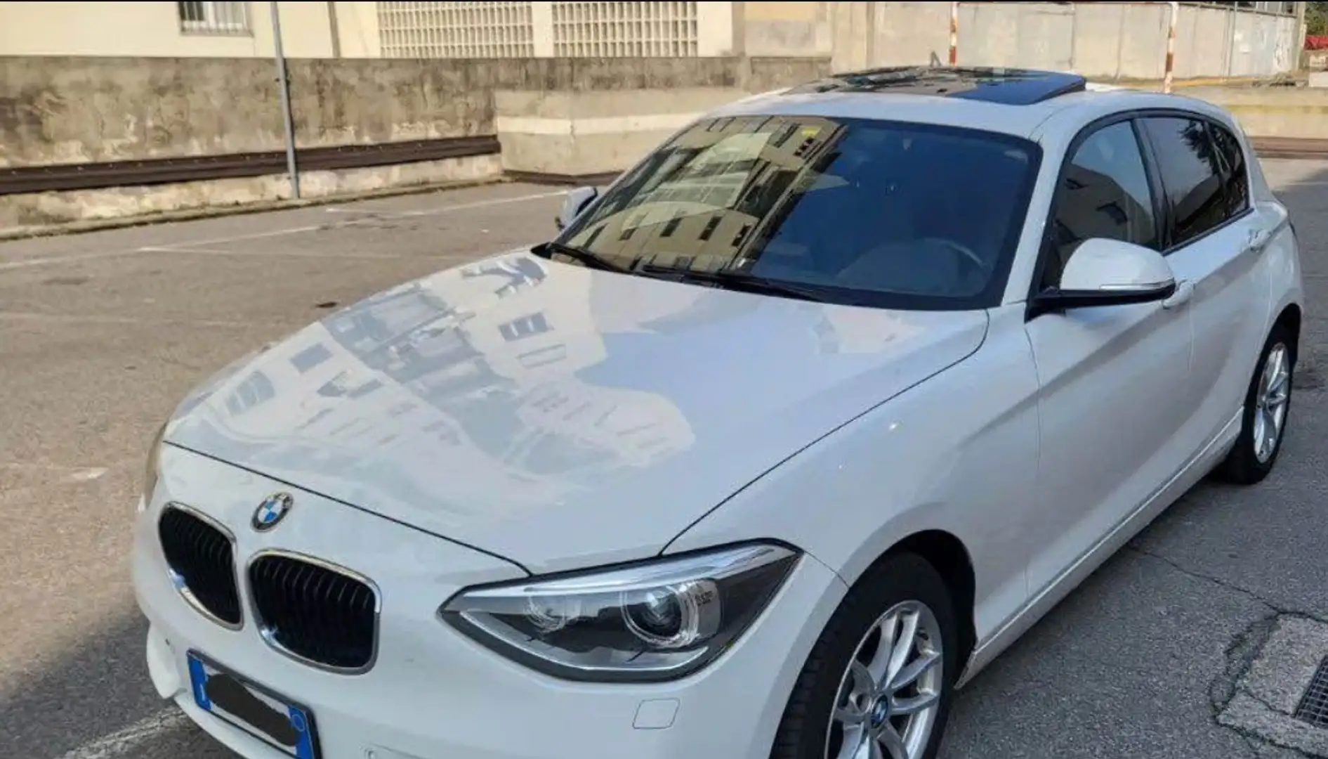 BMW 116 116d unique Bianco - 1