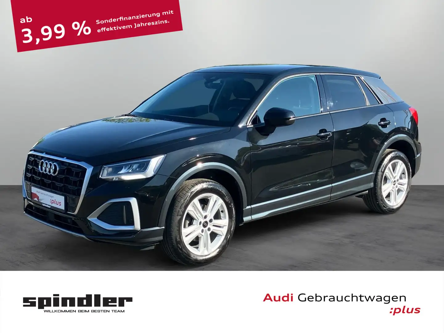 Audi Q2 advanced 30 TFSI / AHK, LED, APP, PDC Noir - 1