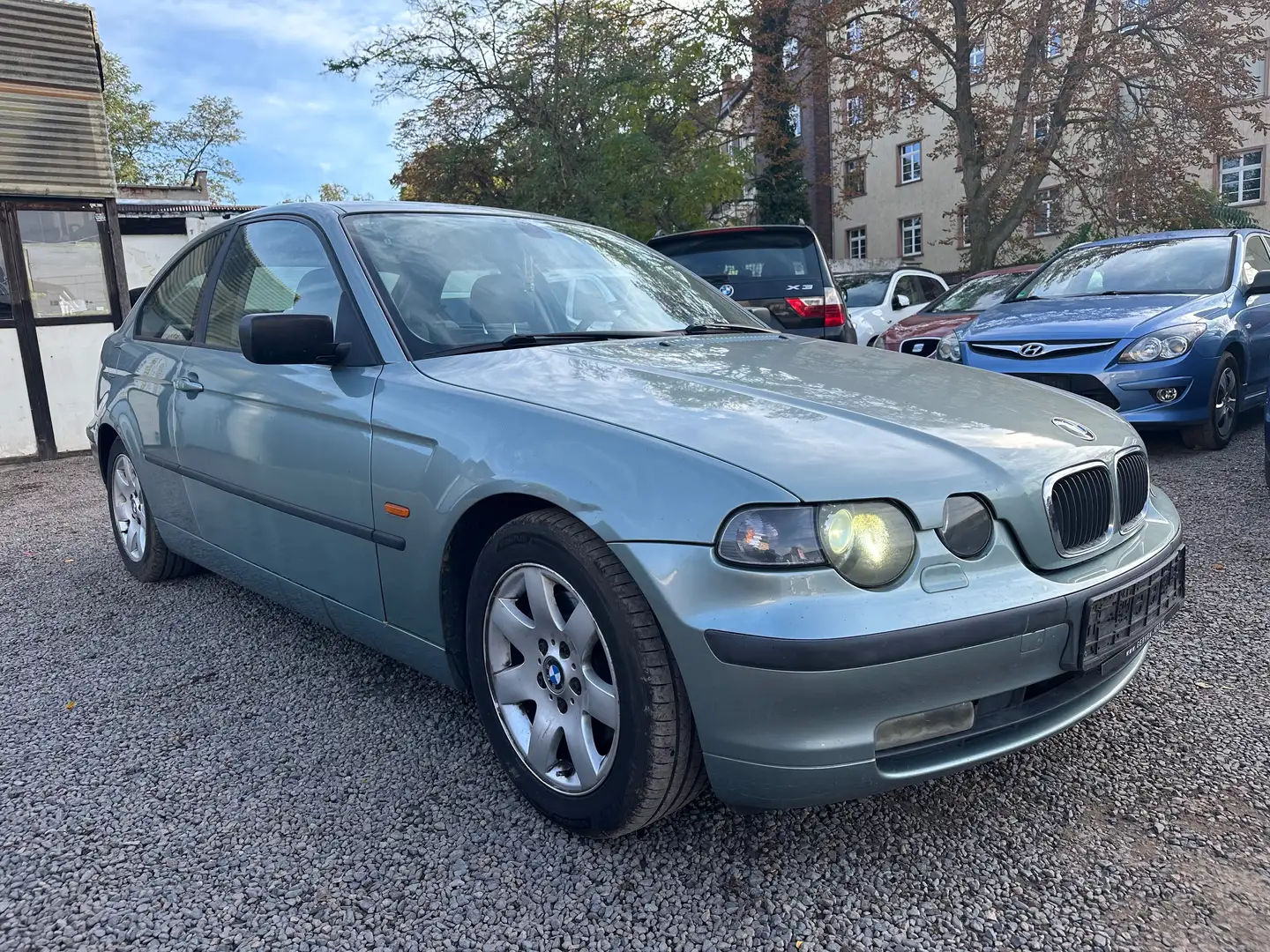BMW 320 320td Leder Xenon Klimatronic Tempomat Grijs - 1