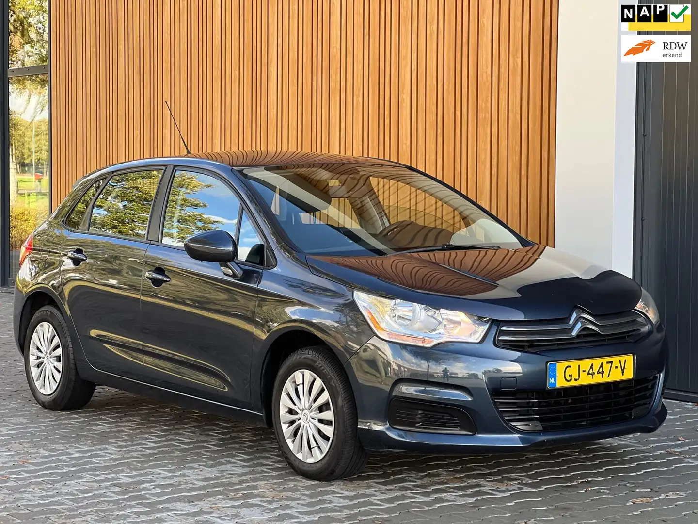 Citroen C4 1.2 PURETECH LIVE + BJ015 + AIRCO + CRUISE Bleu - 1