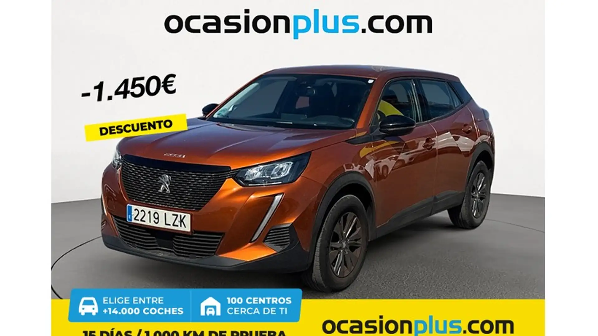 Peugeot 2008 1.5BlueHDi S&S Active Pack 110 Oranje - 1
