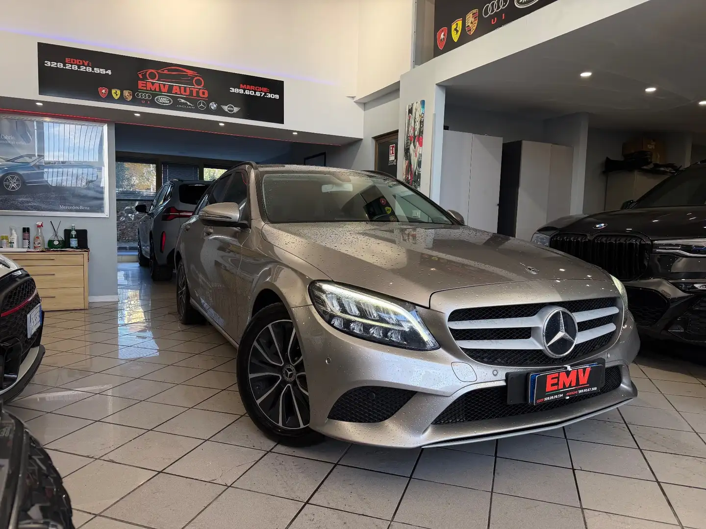 Mercedes-Benz C 220 C 220 d S.W. Auto Premium Grigio - 1