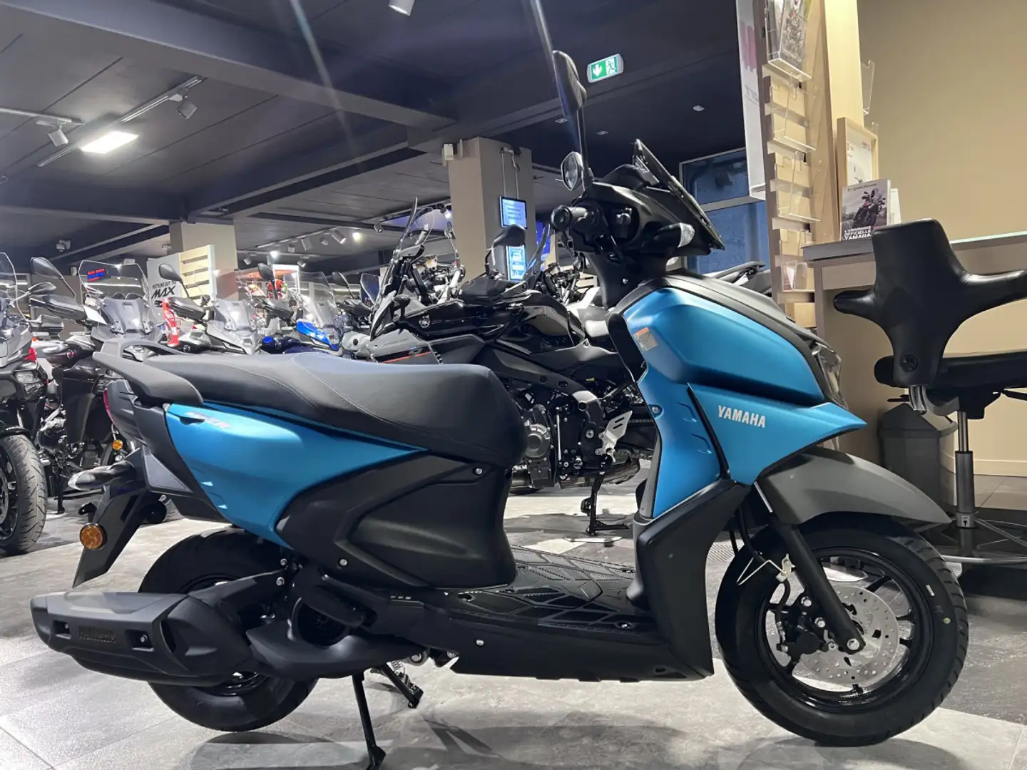 Yamaha RayZR 125 Azul - 1