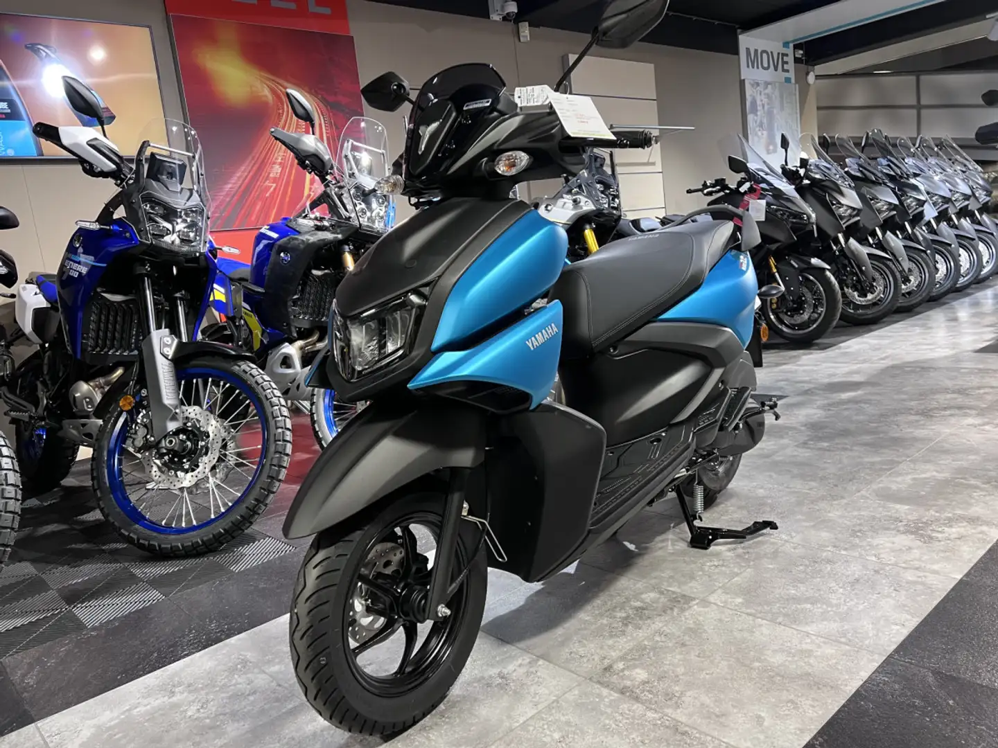 Yamaha RayZR 125 Azul - 2