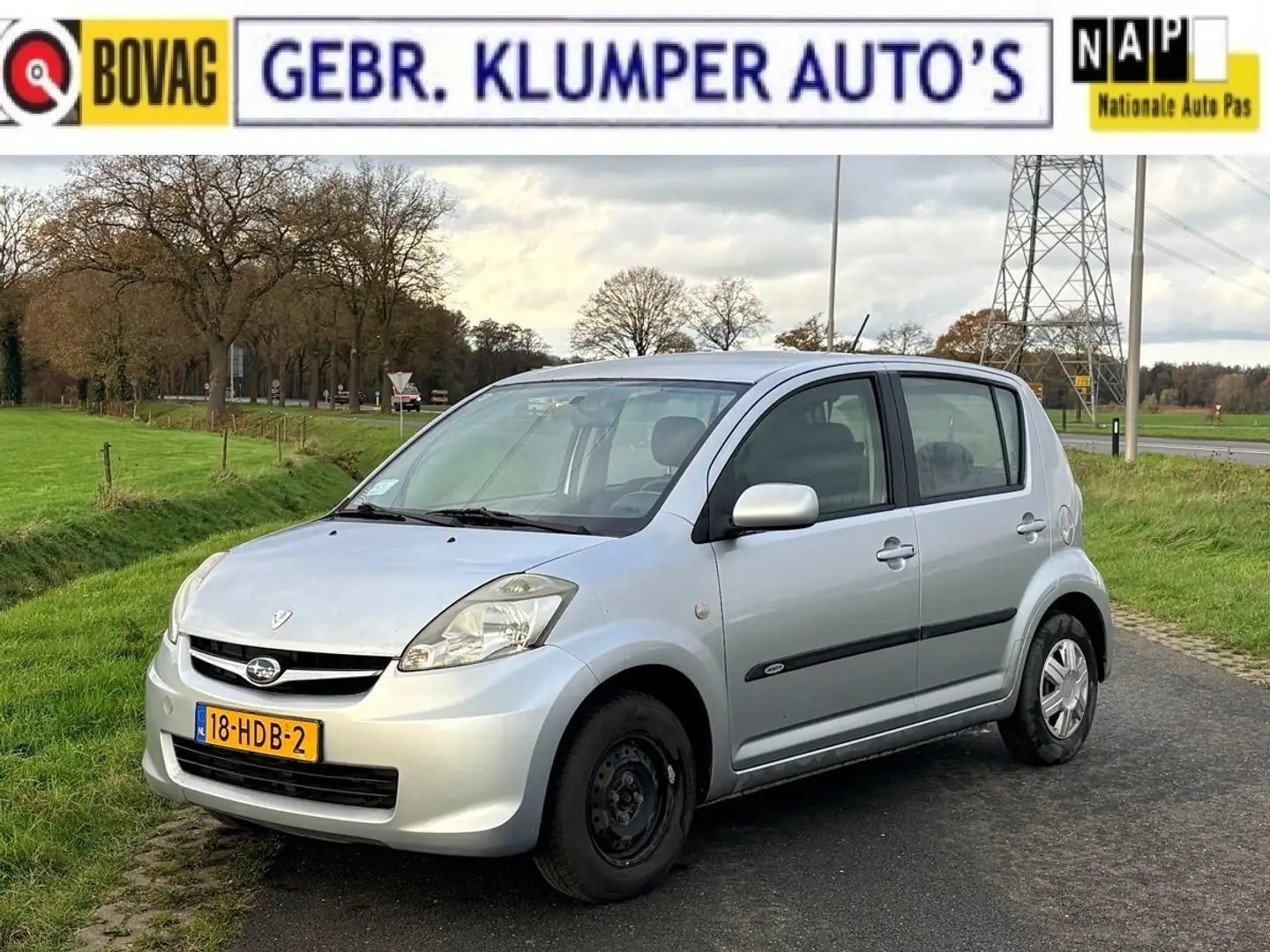 Subaru Justy 1.0 Comfort, 1e Eig., Airco, El. Ramen, Apk 11-26 Grijs - 1