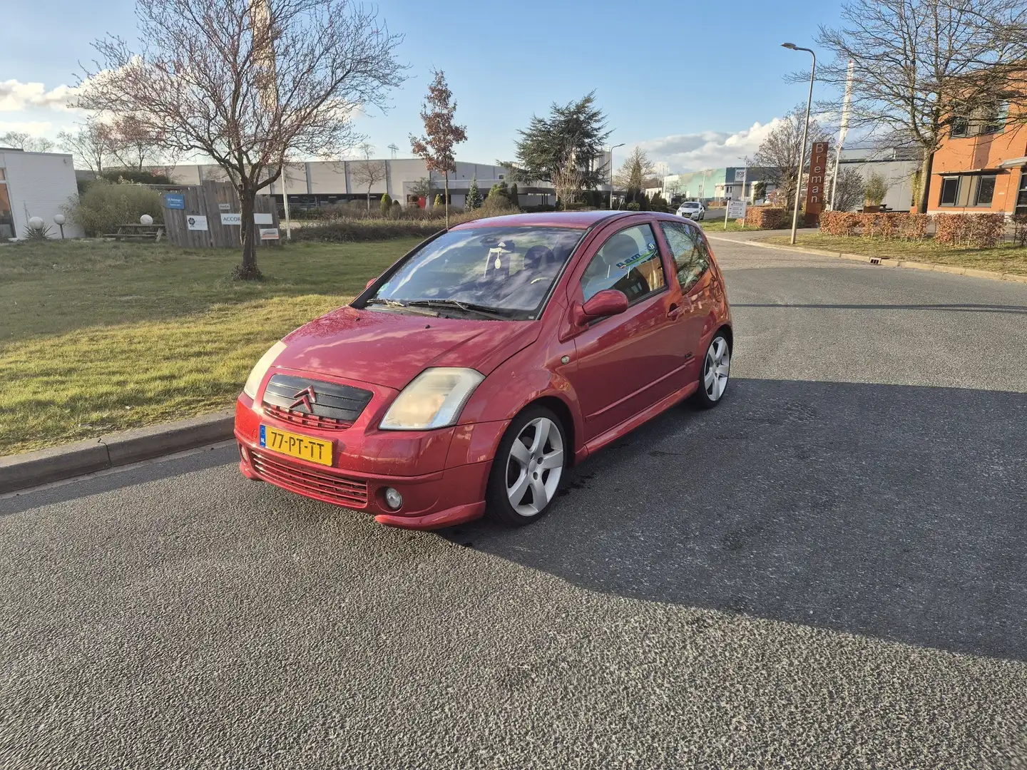 Citroen C2 1.4i VTR Rojo - 2