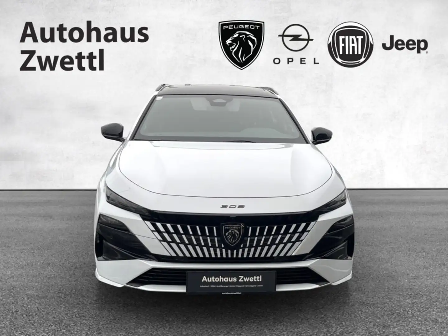Peugeot 308 SW GT Plug-In Hybrid 195 e-DCS7 Facelift Weiß - 2