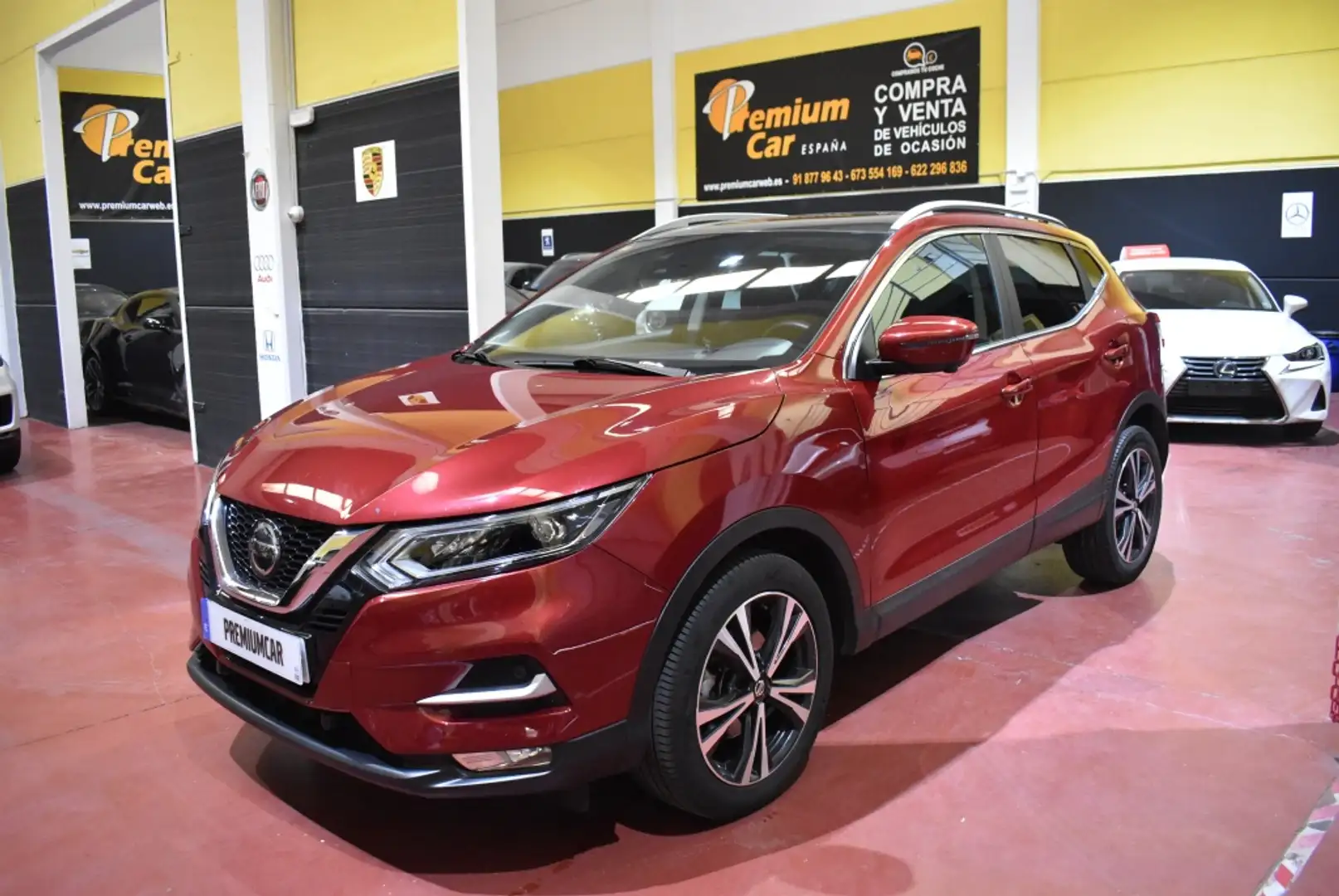 Nissan Qashqai 1.3 DIG-T N-Connecta 4x2 DCT 117kW Burdeos - 1