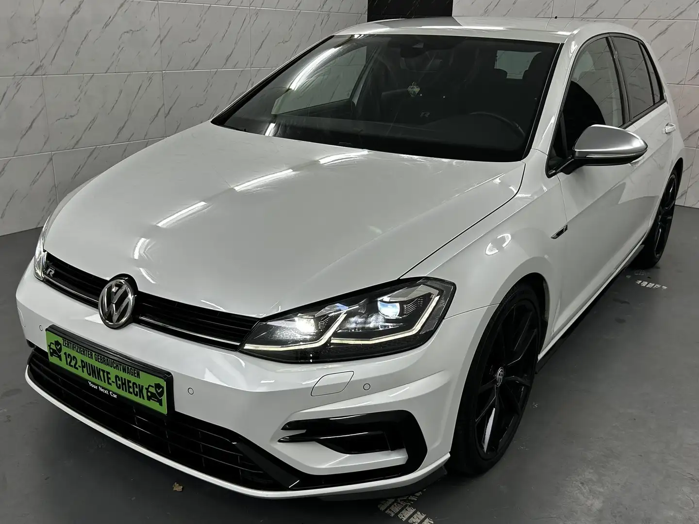 Volkswagen Golf R+ACC+LED+Navi+Keyless+Ambiente+App-Connect Blanc - 1