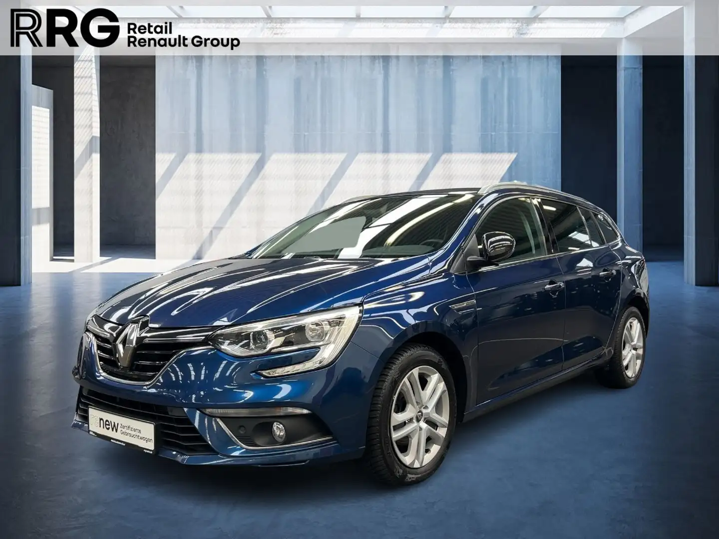 Renault Megane GRANDTOUR LIMITED TCe 140 Blauw - 1