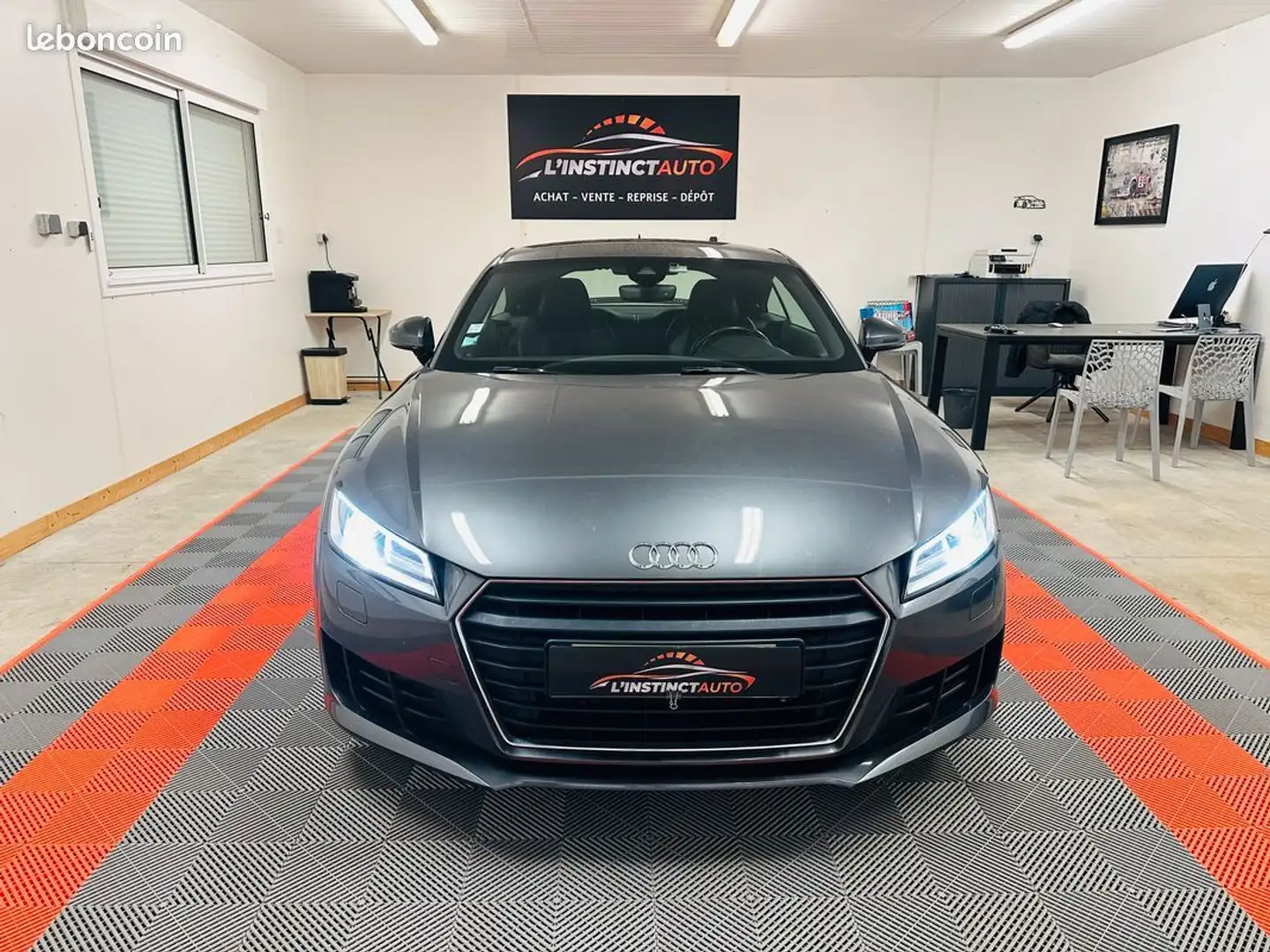 Audi TT 2.0 TFSI 230 S Tronic 6 Gris - 2
