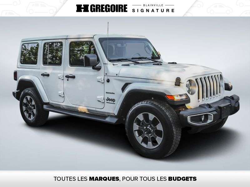 2023 Jeep Wrangler Sahara 4 Door 4x4 V6 GROUPE TEMPS FROID