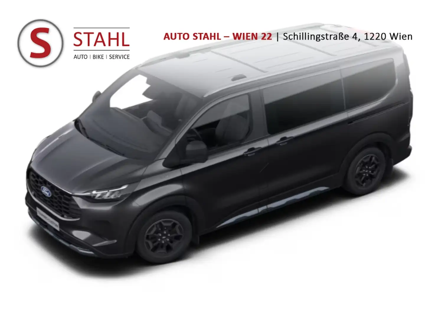 Ford Tourneo Custom Bus 2.5 PHEV 340 L1H1 FWD Active Aut. Grau - 1