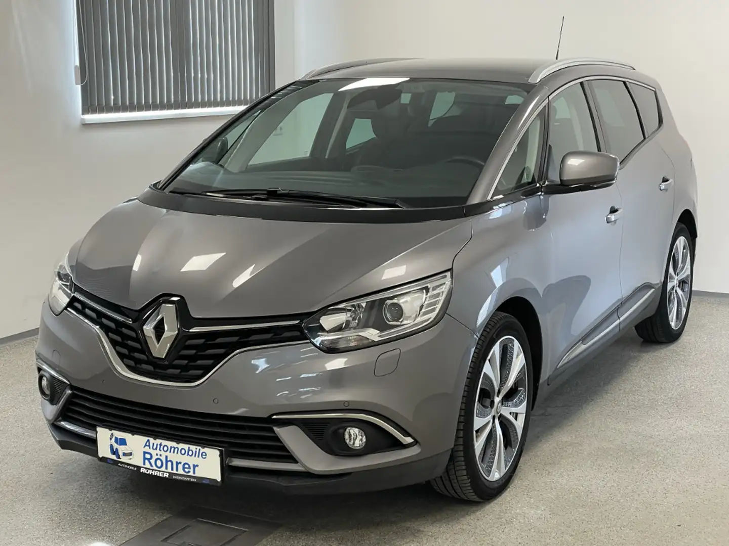 Renault Scenic Grand Intens 7-Sitze 1.Hand Navi Sitzheiz Grau - 1