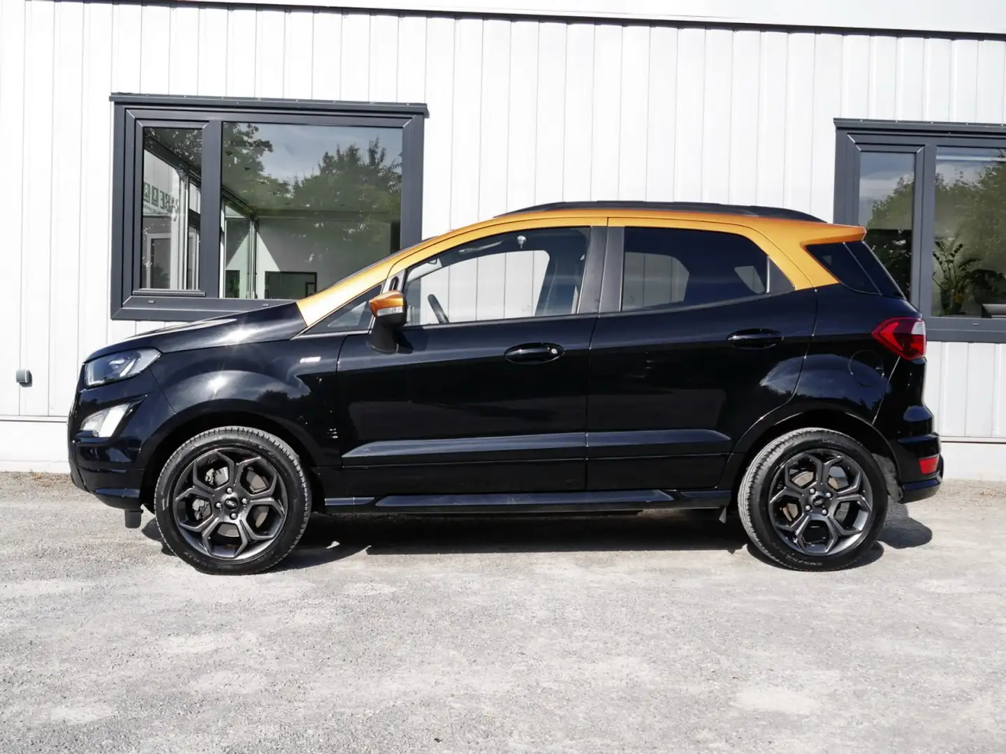 Ford EcoSport ST-Line 1.0 EB Alu+Tempomat+ParkPilot Klima Zwart - 2