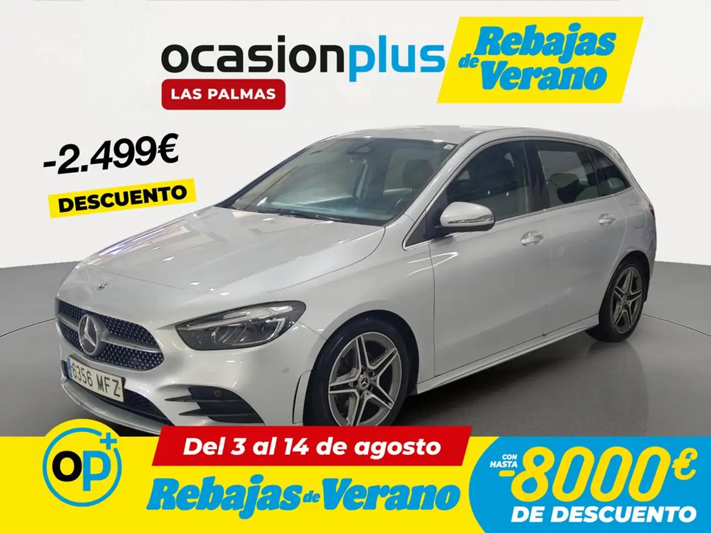 Mercedes-Benz B 200 200d Gris - 1
