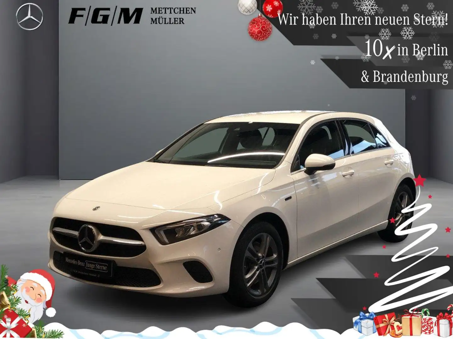 Mercedes-Benz A 250 e Sitzhz|Kam|Keyless|LED|LMF|Navi|PDC|SHZ Bianco - 1