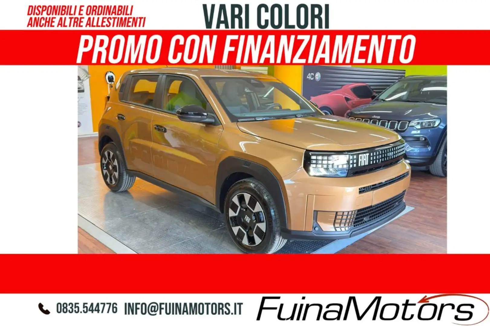 Fiat Grande Panda 1.2 100 CV S&S Icon MANUALE NUOVO Bronze - 1